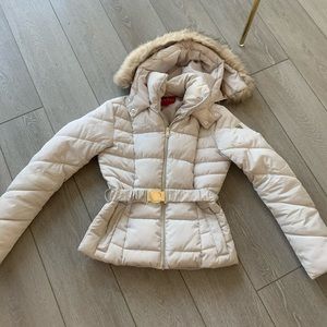 Guess puff belted jackets xs euc